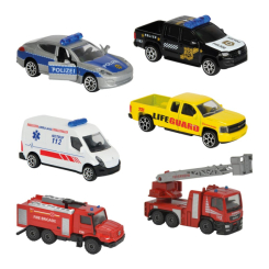 Автотреки, паркинги и гаражи - Машинка Majorette Служба спасения ассортимент (2057181)