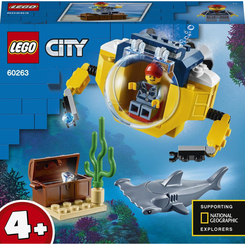 Конструкторы LEGO - Конструктор LEGO City Океан: мини-подлодка (60263)