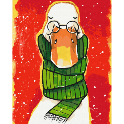 Товари для малювання - Картина за номерами Brushme Теплий шарф ANNART (BS53873)