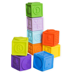Розвивальні іграшки - Розвиваюча іграшка Bright Starts Силіконові кубики Kaleidocubes (74451126169)