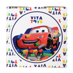 Конструкторы с уникальными деталями - ​Игрушка-конструктор Vita toys Пиксель Тачка Маквин (VTK 0054)