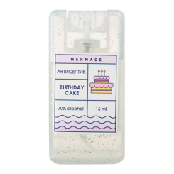 Антисептики и маски - Антисептик-спрей для рук Mermade Birthday Cake 16 мл (MRA0011S)