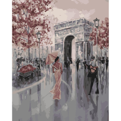 Товари для малювання - Картина за номерами Art Craft Пані на площі Етуаль 40 х 50 см (11224-AC) Товари для малювання - Картина за номерами Art Craft Пані на площі Етуаль 40 х 50 см (11224-AC)