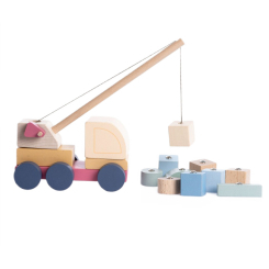 Розвивальні іграшки - Розвивальна іграшка Cubika Авто-кран 2 (15917)