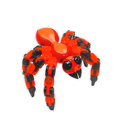 Фигурки животных - Фигурка Klixx Creaturez Fidget Огненный муравей красно-голубой (KX120_B)