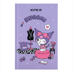 Канцтовары - Блокнот Kite Kuromi A6 (HK24-199-2)