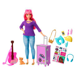 Ляльки - Набір Barbie Travel Set Дейзі (FWV26)