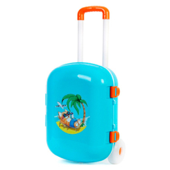 Детские чемоданы - Игрушечный чемодан Technok Отдых в тропиках голубой (6108)