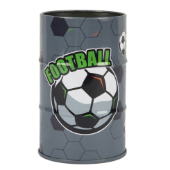 Канцтовары - Стакан-подставка бочка Yes Football (708791)