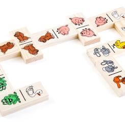 Развивающие игрушки - Игрушка из дерева Домино Животные Томик (5555.1)