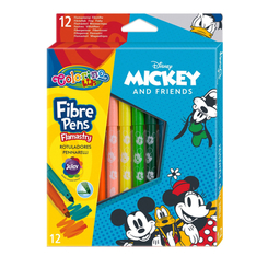 Канцтовари - Фломастери Colorino Disney Міккі Маус 12 кольорів (89939PTR) (566530)