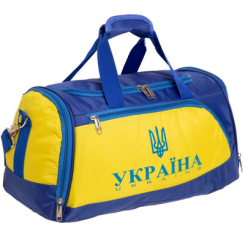 Рюкзаки и сумки - Сумка для спортзала Украина SP-Sport GA-5632-U Синий-Желтый