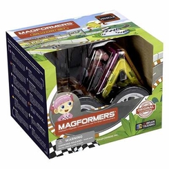 Магнитные конструкторы - Магнитный конструктор Magformers Ралли для девочек (707017)