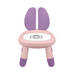 Дитячі меблі - Дитячий стілець-табуретка Bestbaby BS-27 Rabbit Рожевий (8382-31527)