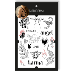 Косметика - Набор тату для тела Tattooshka Брутальный (LB-147)