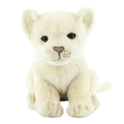 М'які тварини - М'яка іграшка Hansa Лев білий 17 см (7291)