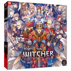 Пазлы - Пазл GoodLoot The Witcher Northern Realms 500 элементов (5908305246756)