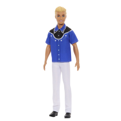 Ляльки - Лялька Barbie Fashionistas Кен Модник вестерн в ковбойському стилі (HRH25)