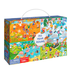 Пазли - Пазл DoDo Увесь рік 100 елементів (300607)