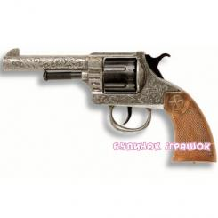 Стрілецька зброя - Іграшковий пістолет Edison Oregon Metall Western (0197 96) (0197.96)