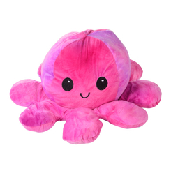 Мягкие животные - Мягкая игрушка Shantou Jinxing Осьминог фиолетово-розовый (OC1631/2)