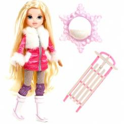 Куклы - Кукла Эйвери из серии Зимняя сказка со снегом и санками (506126)