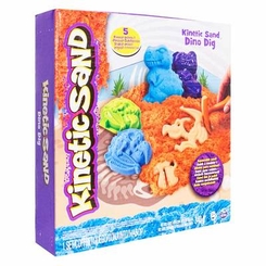 Антистресс игрушки - Кинетический песок для детского творчества Kinetic Sand Dino 340 г (71415Dn)