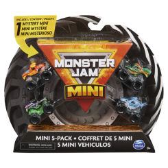 Транспорт і спецтехніка - Набір машинок Monster Jam mini 5-pack (6061232)
