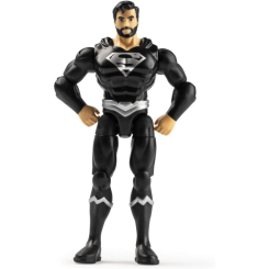 Фигурки персонажей - Игровой набор DC Superman black с сюрпризом 10 см (6056331/6056331-10)
