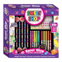 Канцтовари - Ароматний набір для творчості Sweet Shop Актівіті 230 елементів (42079) (560283)