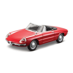 Транспорт и спецтехника - Автомодель Bburago Alfa Romeo Spider 1966 (18-43047)