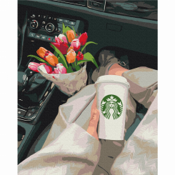 Товари для малювання - Картина за номерами Brushme Аксесуари подорожі (BS53035)