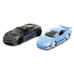 Автомодели - Набор автомоделей Jada Fast and Furious Porsche 911 GT3 R5 и McLaren 7Z05 (253202012) Автомодели - Набор автомоделей Jada Fast and Furious Porsche 911 GT3 R5 и McLaren 7Z05 (253202012)