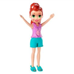 Куклы - Кукла Polly Pocket Trendy outfit Лила в шортах (GCD63/FWY25)