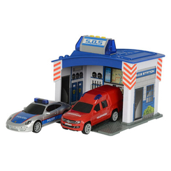 Спасательная техника - Набор Dickie Toys Служба спасения звук свет (3713003)