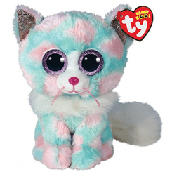 Мягкие животные - Мягкая игрушка TY Beanie Boo's Кот Опал 25 см (37288)