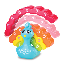 Развивающие игрушки - Развивающая игрушка Kiddi Smart Радужный павлин (4508-KS)