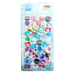 Набори для творчості - Набір 3D-наліпок Tiki Wiki Crystal Тікі море S2 (25ESE009-08)