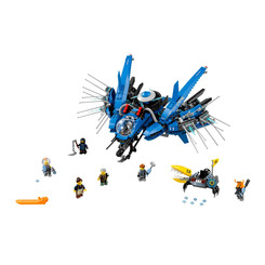 Конструктори LEGO - Конструктор LEGO Ninjago Літак-блискавка Джея (70614)