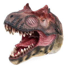 Фігурки тварин - Іграшка-рукавичка Same Toy Алозавр коричневий (X347UT-2)