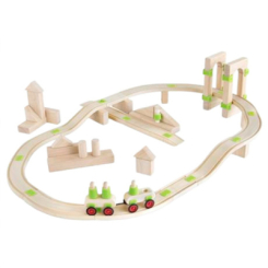 Залізниці та потяги - Дерев'яна дорога Guidecraft Block Science Мости світу (G2100R)