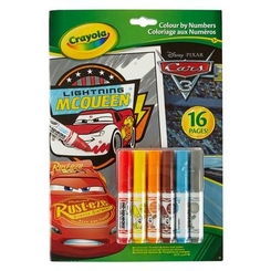 Канцтовары - Набор фломастеров Crayola Тачки три 6 шт (04-0289)