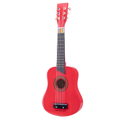 Музыкальные инструменты - Музыкальный инструмент New classic toys Гитара де Люкс красная (10303)