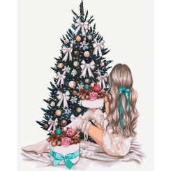 Товары для рисования - Картина по номерам Art Craft Новогодний уют 40х50 см (10156-AC)