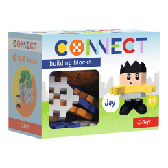 Конструкторы с уникальными деталями - Конструктор Trefl Connect с игровой фигуркой Jay 35 элементов (62006) Конструкторы с уникальными деталями - Конструктор Trefl Connect с игровой фигуркой Jay 35 элементов (62006)