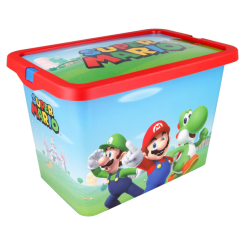 Бокси для іграшок - Коробка для іграшок Stor Super Mario 7 L (Stor-09594)