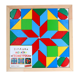 Мозаика - Игрушка-мозаика Komarov toys Геометрика 4 фигуры (A 346)