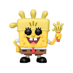 Фігурки персонажів - Фігурка Funko Pop Sponge Bob Square Pants Губка Боб з рукавичкою-ліхтариком (75734)