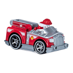 Фигурки персонажей - Фигурка Paw patrol Маршал и спасательная машинка металлическая (SM16782-2)