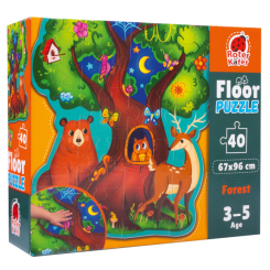 Пазлы - Пазл Roter Kafer Лесные зверьки 40 элементов (RK7010-04)